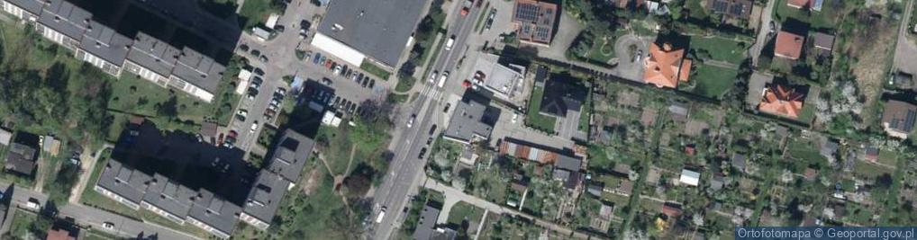 Zdjęcie satelitarne ORLEN Paczka Punkty