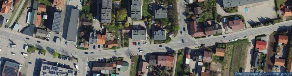 Zdjęcie satelitarne ORLEN Paczka Punkty
