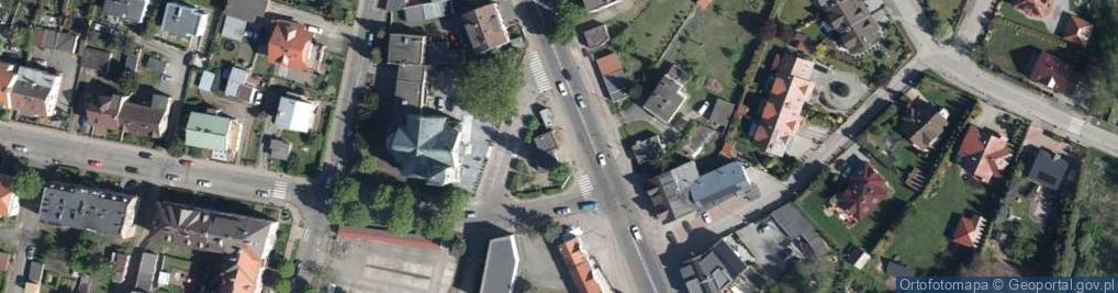 Zdjęcie satelitarne ORLEN Paczka Punkty