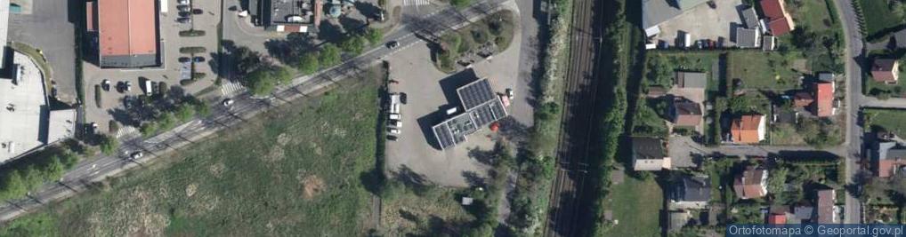 Zdjęcie satelitarne ORLEN Paczka Punkty