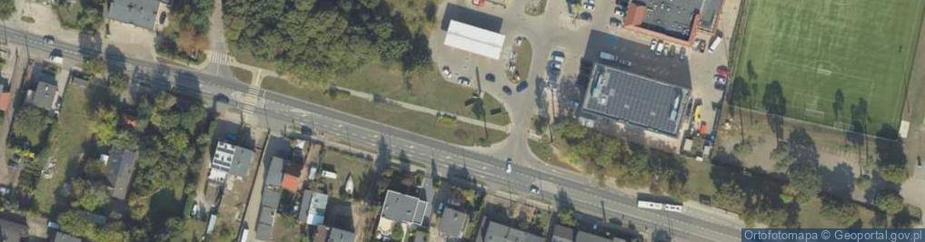 Zdjęcie satelitarne ORLEN Paczka Punkty