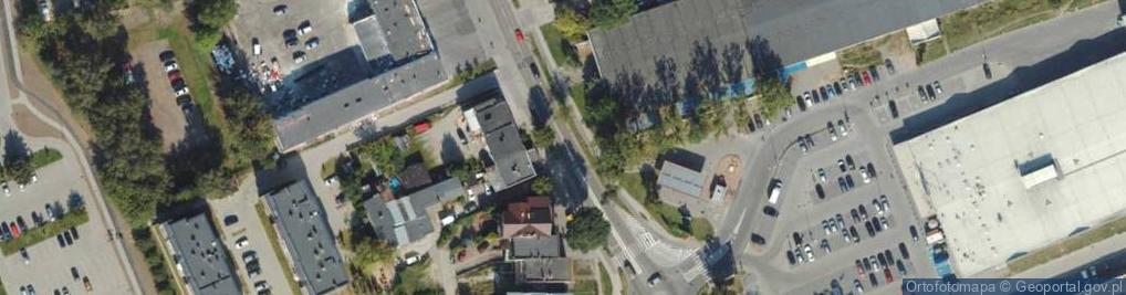 Zdjęcie satelitarne ORLEN Paczka Punkty