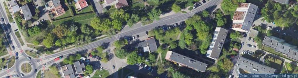 Zdjęcie satelitarne ORLEN Paczka Punkty
