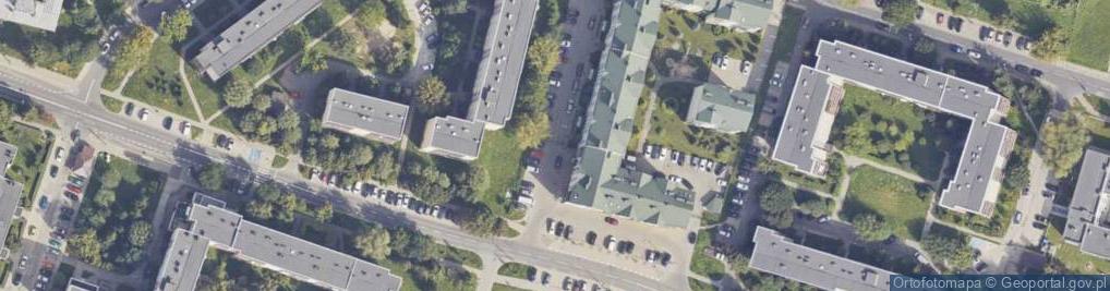 Zdjęcie satelitarne ORLEN Paczka Punkty