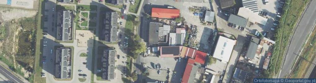 Zdjęcie satelitarne ORLEN Paczka Punkty