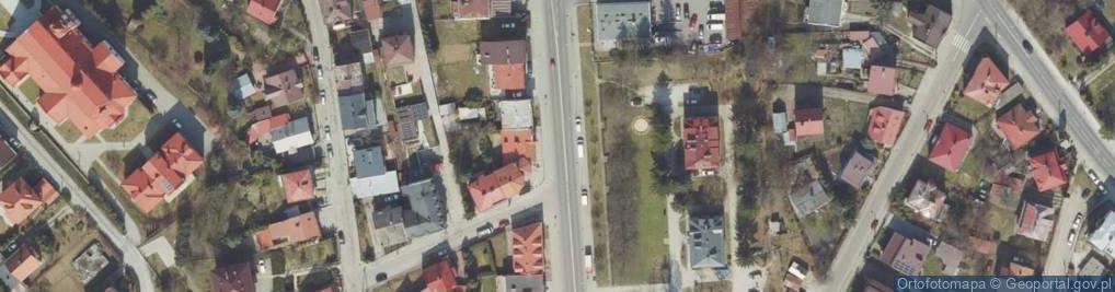 Zdjęcie satelitarne ORLEN Paczka Punkty