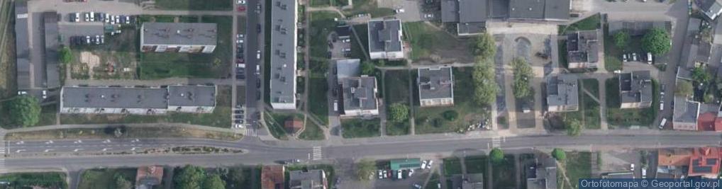 Zdjęcie satelitarne ORLEN Paczka Punkty