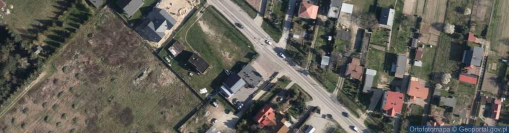 Zdjęcie satelitarne ORLEN Paczka Punkty