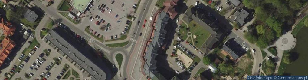 Zdjęcie satelitarne ORLEN Paczka Punkty