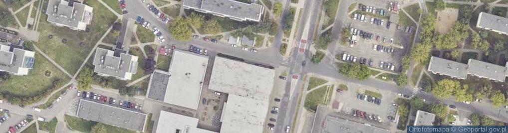 Zdjęcie satelitarne ORLEN Paczka Punkty