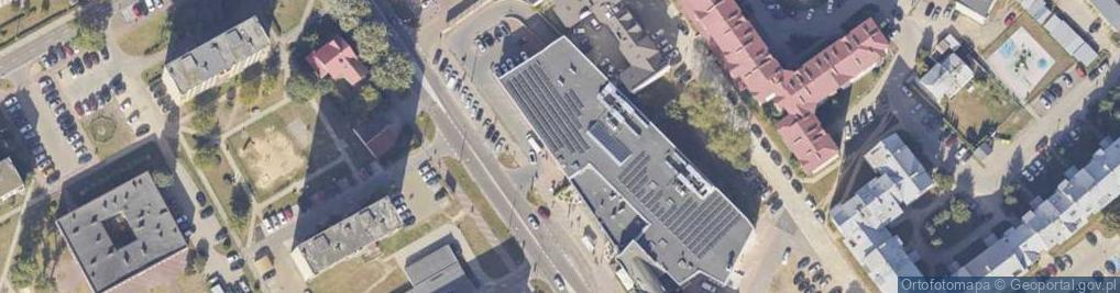 Zdjęcie satelitarne ORLEN Paczka Punkty