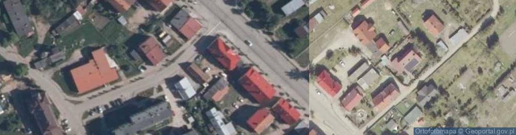 Zdjęcie satelitarne ORLEN Paczka Punkty