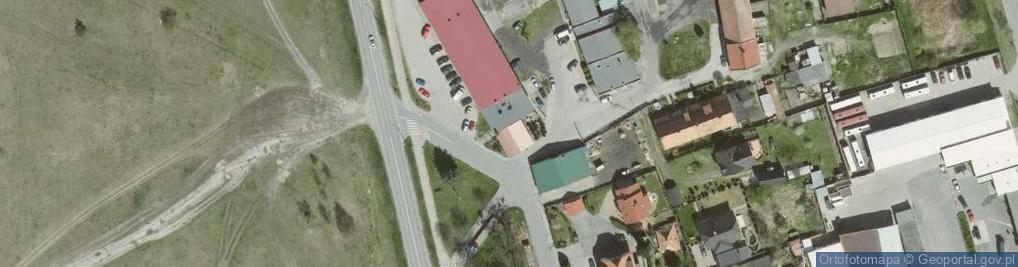 Zdjęcie satelitarne ORLEN Paczka Punkty