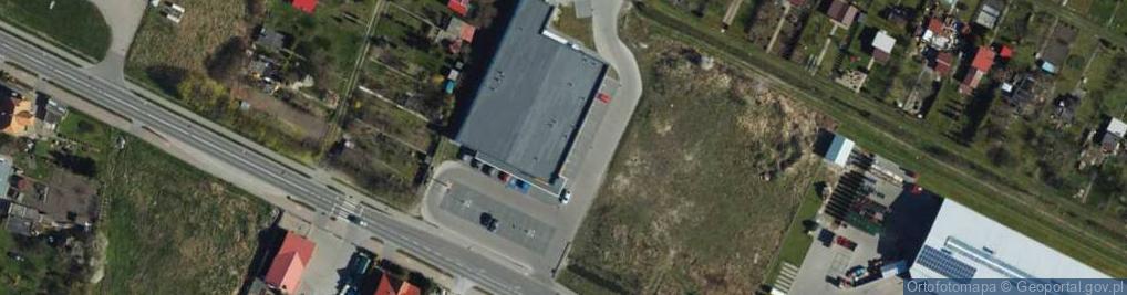Zdjęcie satelitarne ORLEN Paczka Punkty