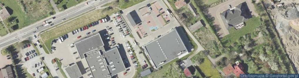 Zdjęcie satelitarne ORLEN Paczka Punkty