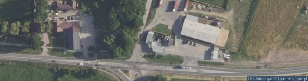 Zdjęcie satelitarne ORLEN Paczka Punkty
