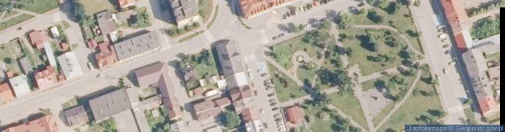 Zdjęcie satelitarne ORLEN Paczka Punkty
