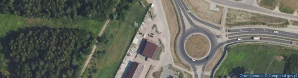 Zdjęcie satelitarne ORLEN Paczka Punkty