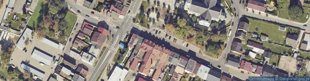 Zdjęcie satelitarne ORLEN Paczka Punkty