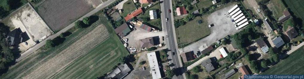 Zdjęcie satelitarne ORLEN Paczka Punkty