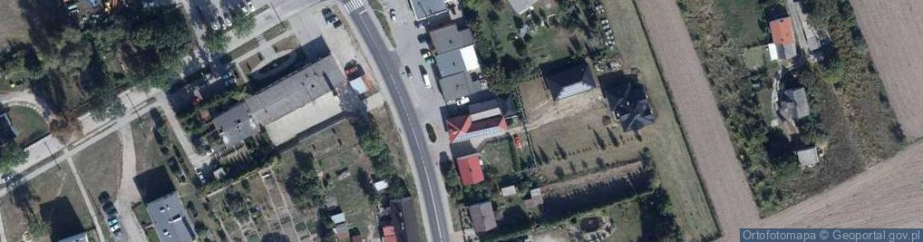 Zdjęcie satelitarne ORLEN Paczka Punkty