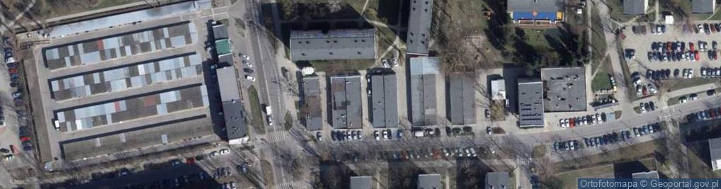 Zdjęcie satelitarne ORLEN Paczka Punkty