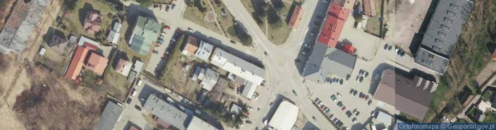 Zdjęcie satelitarne ORLEN Paczka Punkty
