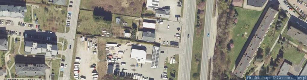 Zdjęcie satelitarne ORLEN Paczka Punkty