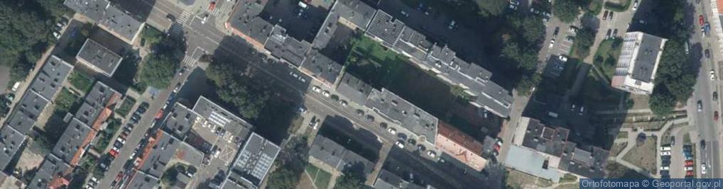Zdjęcie satelitarne ORLEN Paczka Punkty