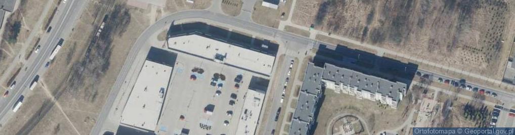 Zdjęcie satelitarne ORLEN Paczka Punkty