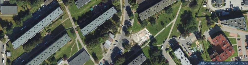 Zdjęcie satelitarne ORLEN Paczka Punkty