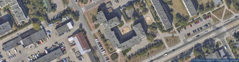 Zdjęcie satelitarne ORLEN Paczka Punkty