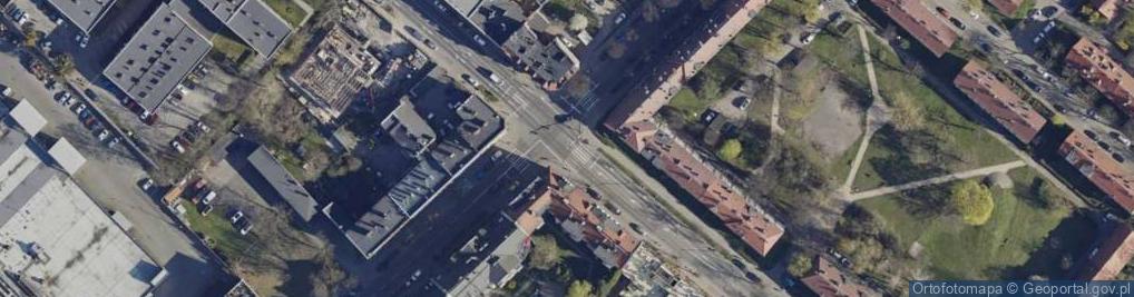 Zdjęcie satelitarne ORLEN Paczka Punkty