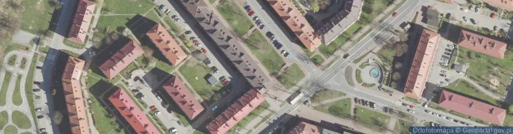 Zdjęcie satelitarne ORLEN Paczka Punkty