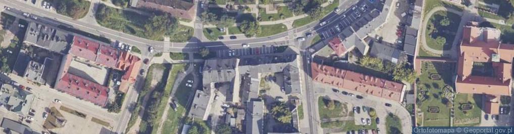 Zdjęcie satelitarne ORLEN Paczka Punkty
