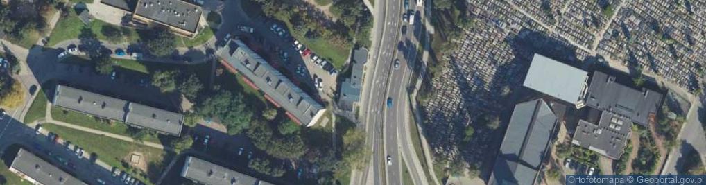 Zdjęcie satelitarne ORLEN Paczka Punkty