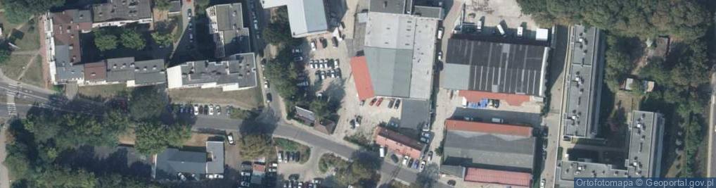 Zdjęcie satelitarne ORLEN Paczka Punkty