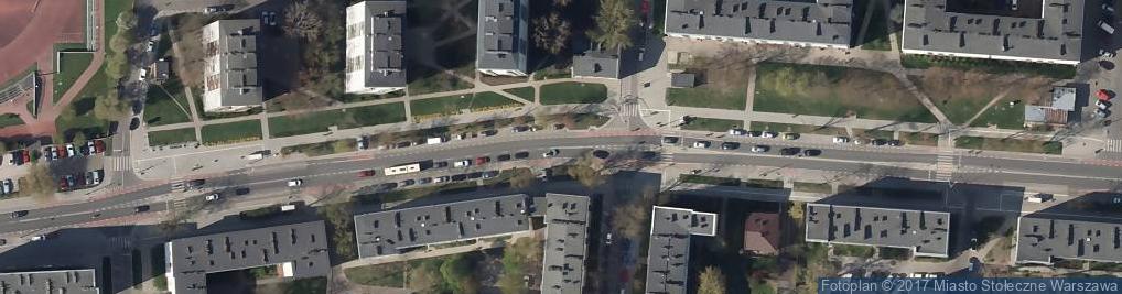 Zdjęcie satelitarne ORLEN Paczka Punkty