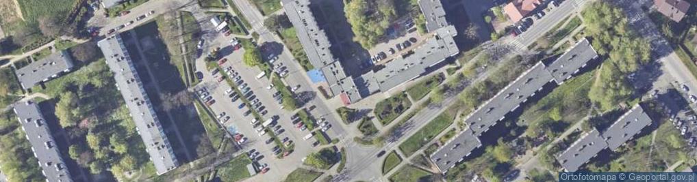 Zdjęcie satelitarne ORLEN Paczka Punkty