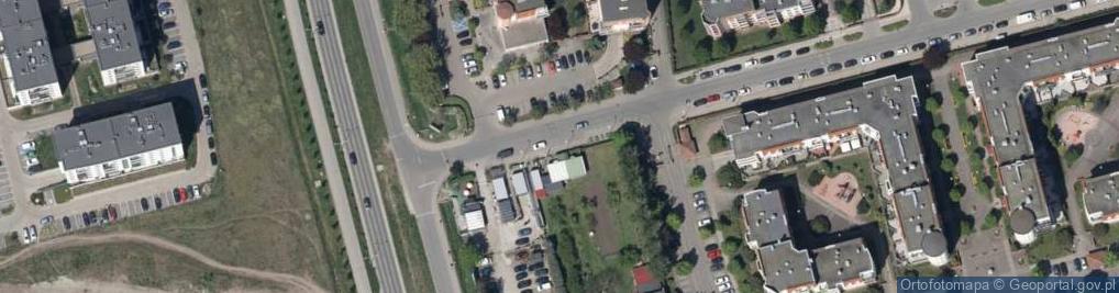 Zdjęcie satelitarne ORLEN Paczka Punkty