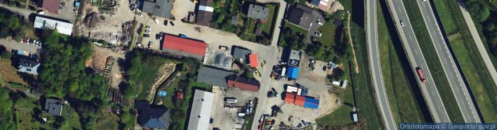 Zdjęcie satelitarne ORLEN Paczka Punkty