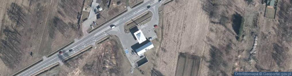 Zdjęcie satelitarne ORLEN - Stacja paliw