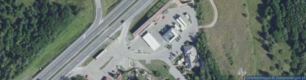 Zdjęcie satelitarne ORLEN - Stacja paliw