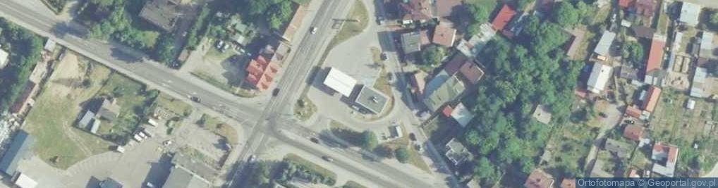 Zdjęcie satelitarne ORLEN - Stacja paliw