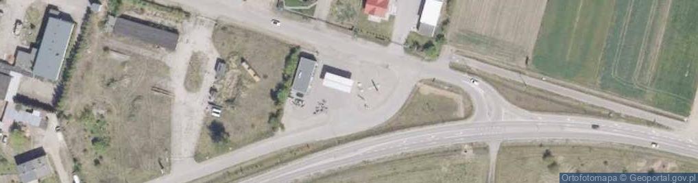 Zdjęcie satelitarne ORLEN - Stacja paliw