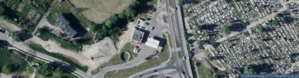 Zdjęcie satelitarne ORLEN - Stacja paliw