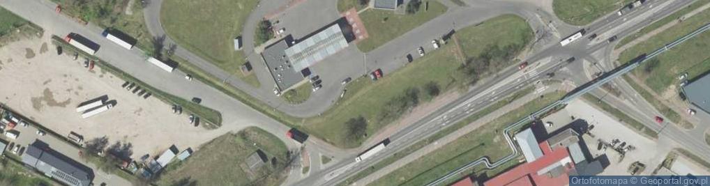 Zdjęcie satelitarne ORLEN - Stacja paliw