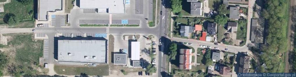 Zdjęcie satelitarne ORLEN - Stacja paliw