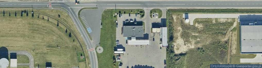 Zdjęcie satelitarne ORLEN - Stacja paliw