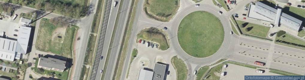 Zdjęcie satelitarne ORLEN - Stacja paliw